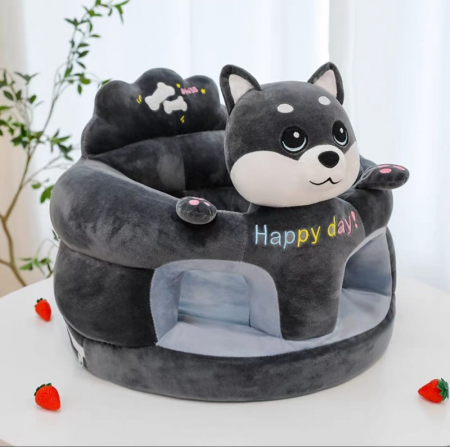 Fotolii din plus sit up Bebe - Fotoliu din Plus Bebe Sit Up Happy Day Catel Husky