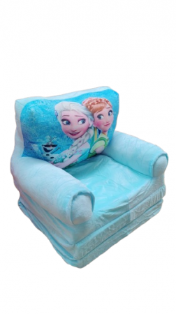 Fotolii Extensibile din Plus - Fotoliu din plus extensibil Frozen  mare 115 cm Ana si Elsa