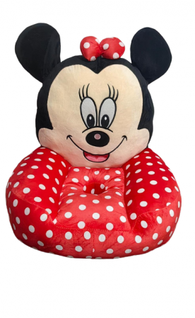Fotolii  din plus sit down - Fotoliu din plus sit down Minnie Mouse  cu buline