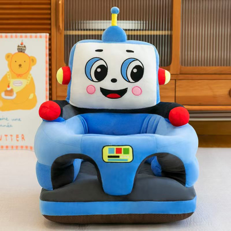 Fotolii din plus sit up Bebe - Fotoliu din plus Sit Up Bebe Robotel Albastru, Ergonomic si Moale
