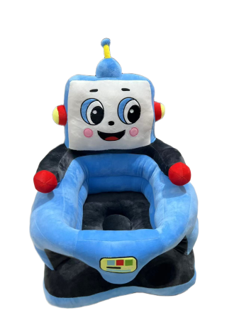 Fotoliu din plus Sit Up Bebe Robotel Albastru, Ergonomic si Moale [1]