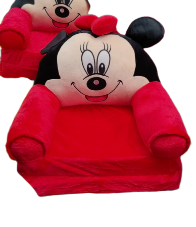 Fotoliu Extensibil din Plus pentru Copii – Minnie Mouse – 80 cm [0]