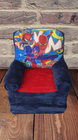 Camera copilului - Fotoliu extensibil pentru copii din plus Spiderman