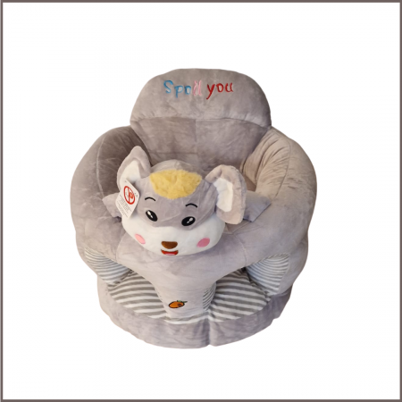 Fotolii din plus sit up Bebe - Fotoliu plus cu spatar Animalute pentru copii soricel