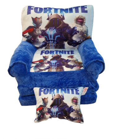Fotolii Extensibile din Plus - Fotoliu Plus Extensibil cu Pernuta Fortnite Jumbo