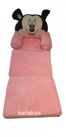 Fotolii din plus - Fotoliu plus extesibil copii Mickey - Minnie Mouse 115 cm