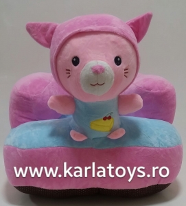 Fotoliu plus cu spatar Animalute pentru copii [3]
