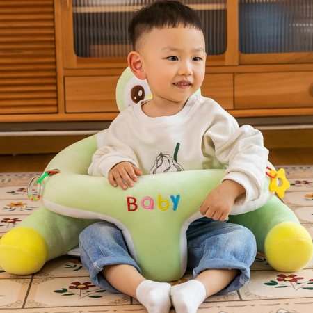 Fotoliu sit up de plus pentru bebe, model Pinguin [1]