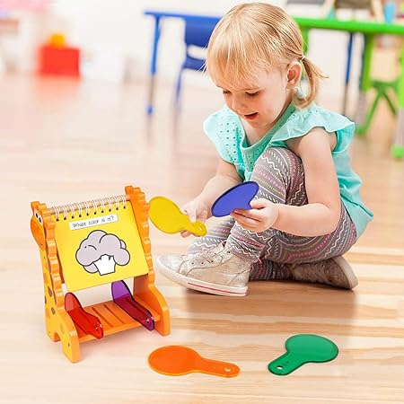 Jocuri educative (3 ani +) - Jucarie educativa de sortare si combinare culori