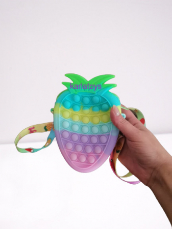 Gentuta Capsunica pastel Pop It din silicon [2]