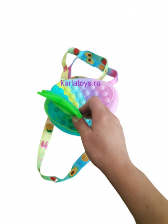 Gentuta Capsunica pastel Pop It din silicon [1]