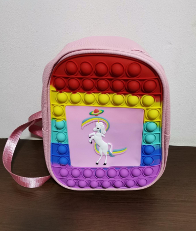 Pop It - Ghiozdan Pop It Rucsac Copii Mickey Mouse cu bretele reglabile
