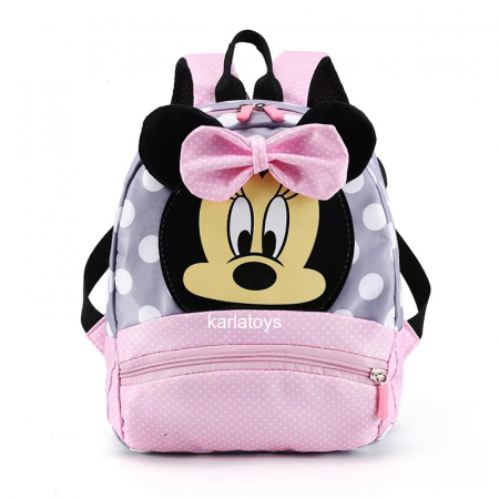 Ghiozdane copii - Ghiozdan Rucsac de Gradinita 3D Minnie Mouse