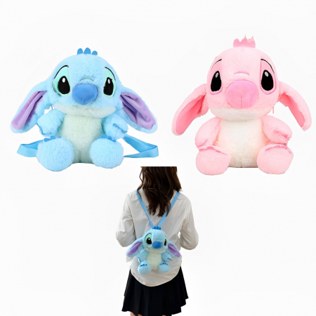 Ghiozdane copii - Ghiozdan Rucsac din Plus 3D Stitch