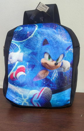 Ghiozdane copii - Ghiozdan Rucsac pentru Gradinita din Plus Ariciul Sonic