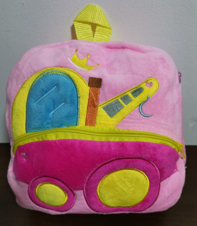 Ghiozdane copii - Ghiozdan Rucsac Plus 3D Vehicole cu Bretele Reglabile