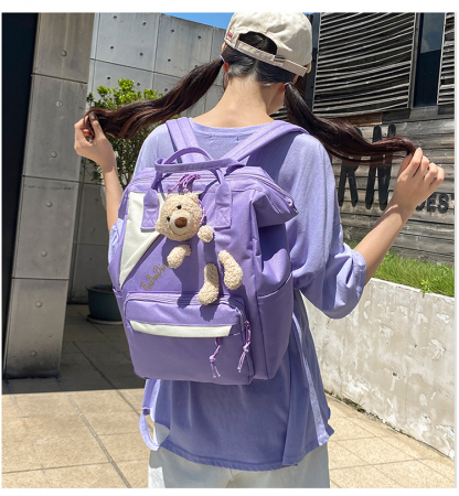 Ghiozdan  Rucsac Ursulet 3D Multifunctional 4 in 1 [1]