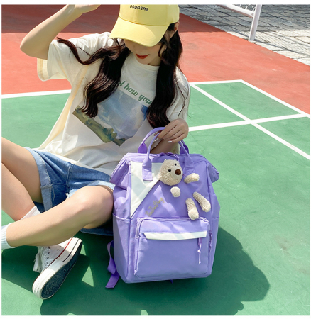 Ghiozdan  Rucsac Ursulet 3D Multifunctional 4 in 1 [1]