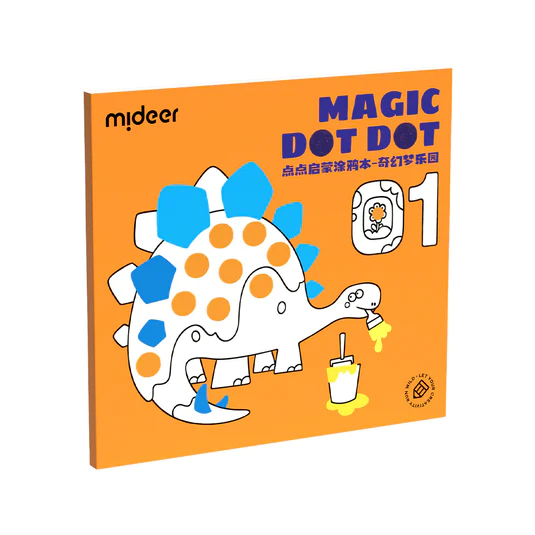 Accesorii de scris si colorat - Carte de Colorat Magic Dot 01 Dreamland