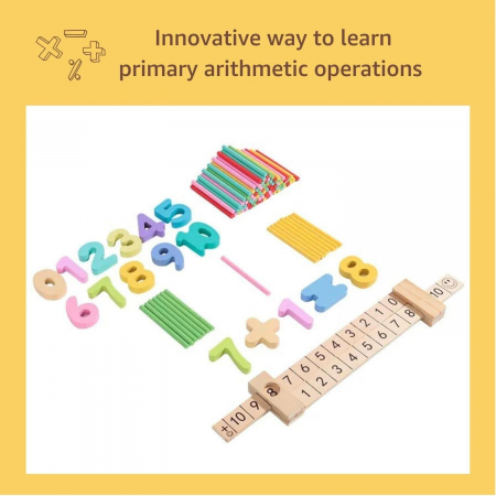 I Love Mathematics Learning Kit - Set Educational Cubelelo pentru Invatarea Matematicii [2]