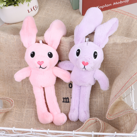 Jucarii din Plus - Mascote din Plus(3 ani +) - Iepuras de Plus cu Urechi Mari Retractabile
