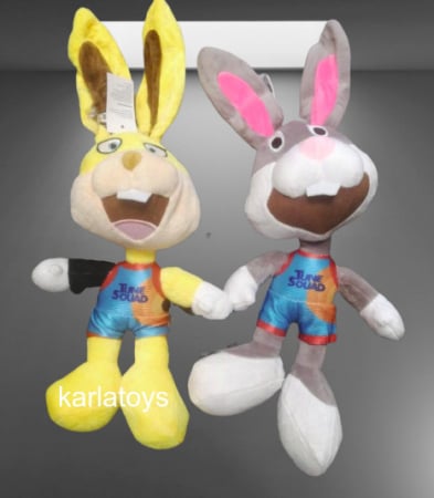 Iepurasul Lola Bunny si Iepurasul Bugs Bunny Set 2 Jucarii Plus Space Jam  Plus Space Jam [1]