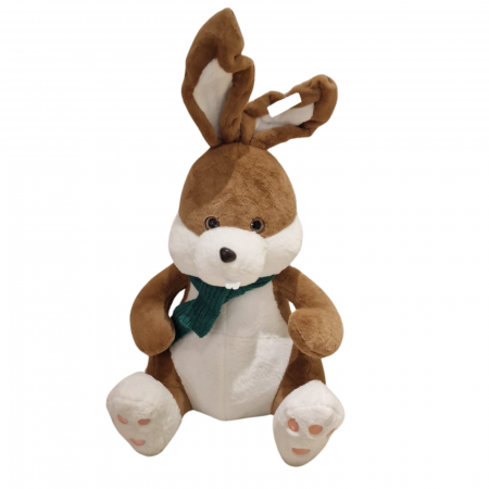 Jucarii din Plus - Mascote din Plus(3 ani +) - Iepure din plus maro