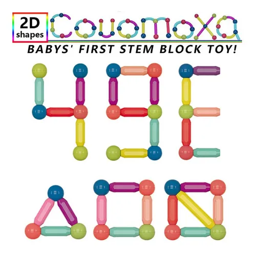 Joc Constructie Magnetic 3D Magnetic Sticks [1]
