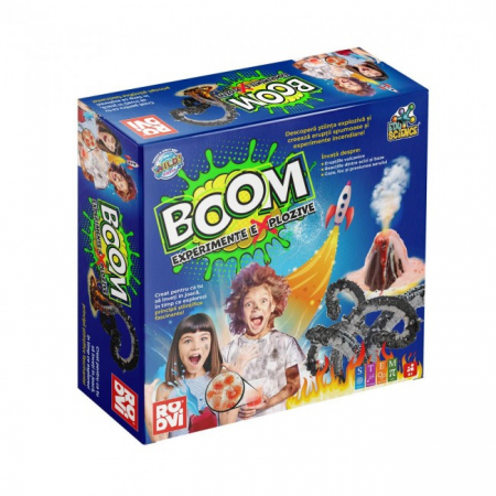 Jocuri educative (3 ani +) - Joc de experiment exploziv - Boom
