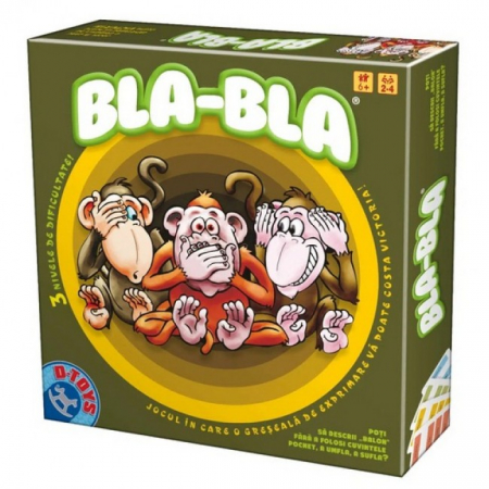Jocuri de societate - Jocuri interactive (3 ani +) - Joc Bla-Bla D-toys