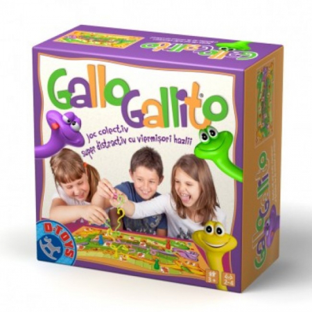 Jocuri de societate - Jocuri interactive (3 ani +) - Joc de societate Gallo Gallito D-toys