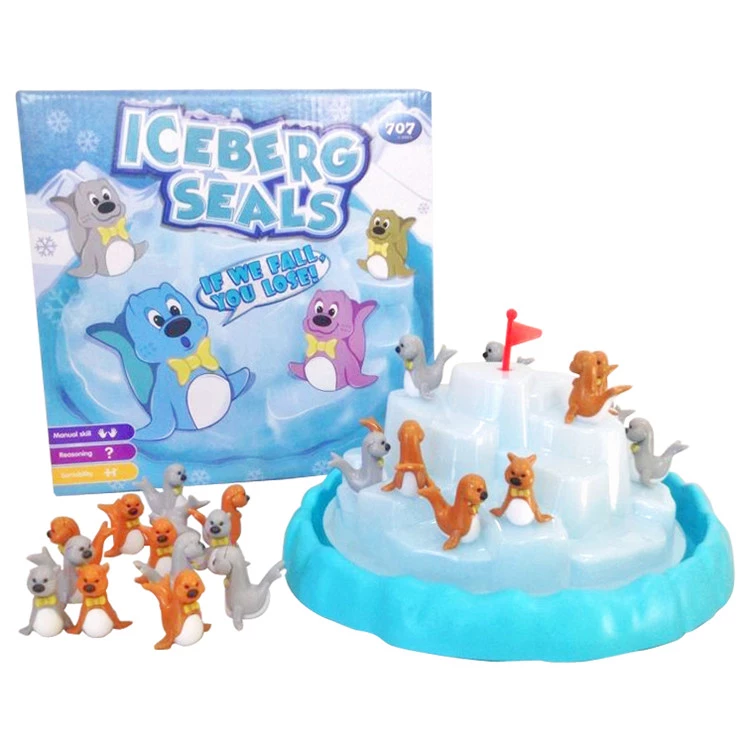 Jocuri creative (3 ani +) - Joc interactiv dexteritate si echilibru Iceberg seales