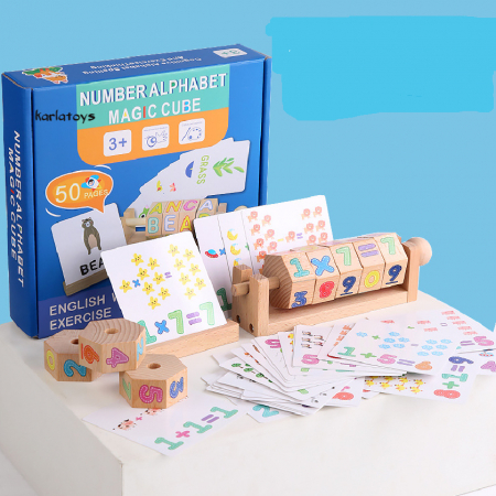Table educative (3 ani +) - Joc din Lemn educativ Operatii Matematice