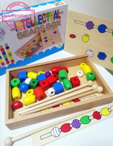Joc Montessori Lemn Potriveste Formele  Geometrice si culorile [4]