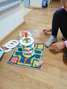 Joc din lemn Stivuire Turnul colorat Pisa Tower Jenga [14]