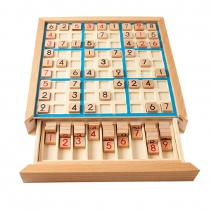 Joc din lemn Sudoku pentru copii [1]