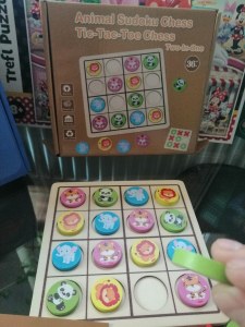 Joc Din Lemn X si 0 si Sudoku - Joc Lemn 2 in 1 x si 0 [3]