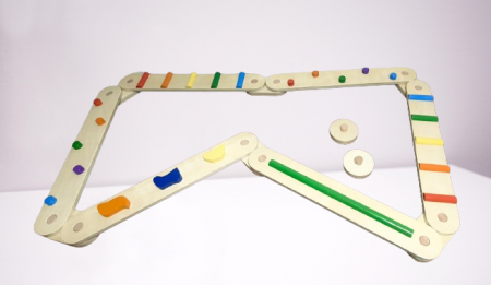 Joc de Echilibru Montessori Senzorial Grinda de echilibru [1]