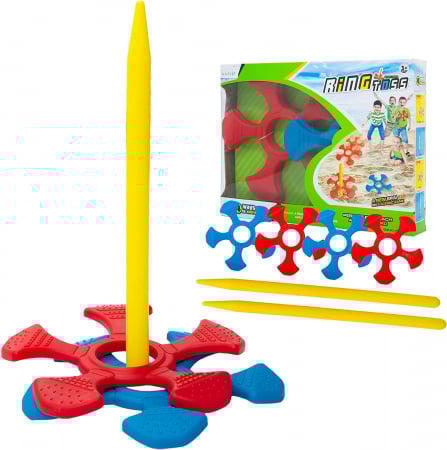 Jucării exterior - Joc interactiv de aruncat Inele Ring Toss