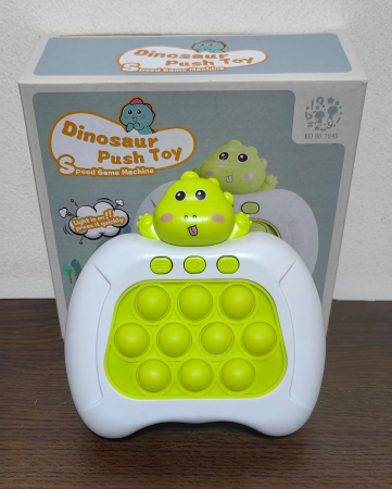Jocuri - Joc interactiv Push Bubble Consola Quick Push Dinozaur flippy Pop-it
