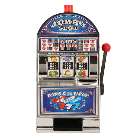 Jocuri - Maaina de Joc Jumbo Slot – Pusculita Slot Machine cu Lumini si Sunete