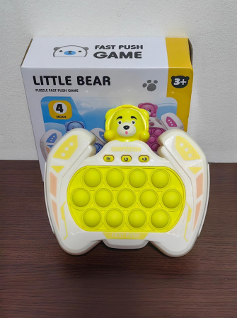 Jocuri - Joc interactiv Push Bubble Consola Quick Push Urs flippy Pop-it