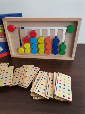 Joc Lemn Asociere Color Match [2]