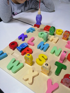 Puzzle 3D Litere si Joc de Pescuit [5]