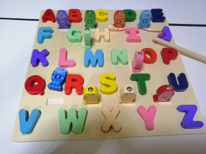 Puzzle 3D Litere si Joc de Pescuit [3]