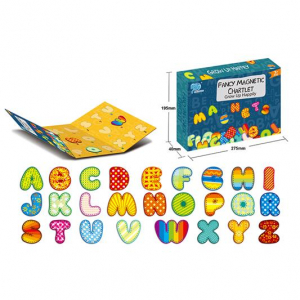 Jucarii din lemn si Montessori - Joc Magnetic Puzzle - Planse si Piese Magnetice