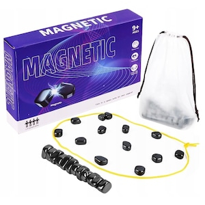 Jucarii - Joc Pietre Magnetice Magnetic Stones 30 Piese, Strategie 9 Ani+