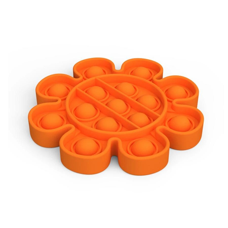 Jucarii Copii - Joc Pop It Floare Joc senzorial Pop It Bubble Fidget Bubble cu bila