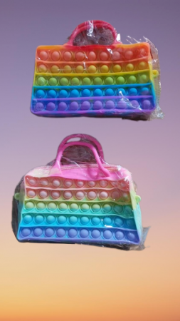 Pop It - Joc Pop It Geanta de Umar Multicolora