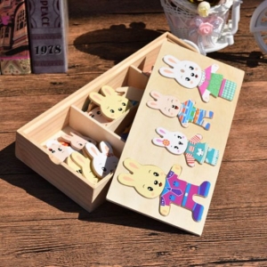 Joc Puzzle sa Imbracam Iepurasul - Ursuletii [2]